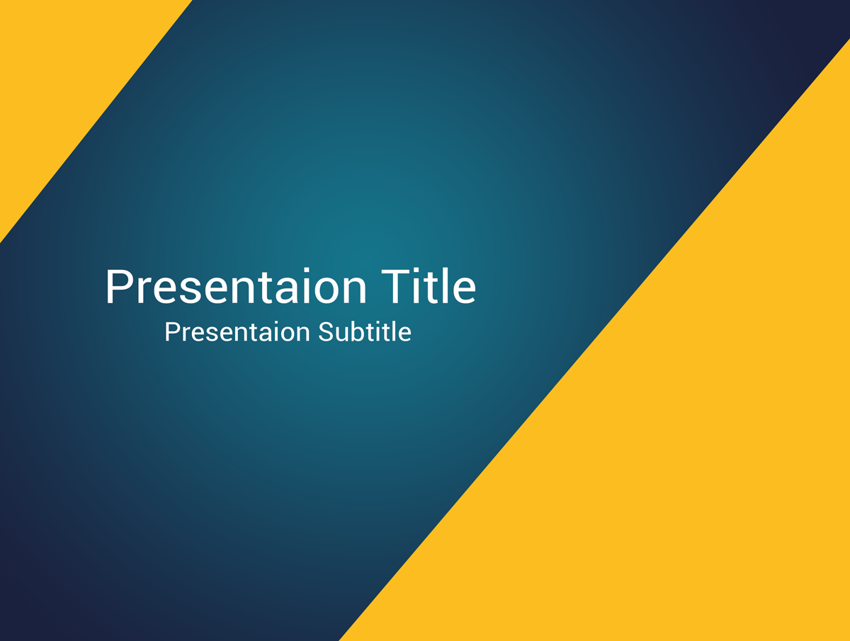 powerpoint cover page